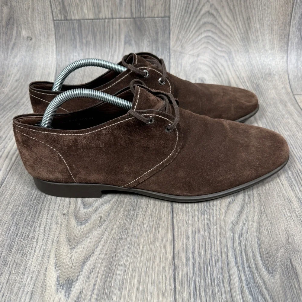JM Weston Men's‎ Suede Leather Oxford Dress Shoes Brown Size 9